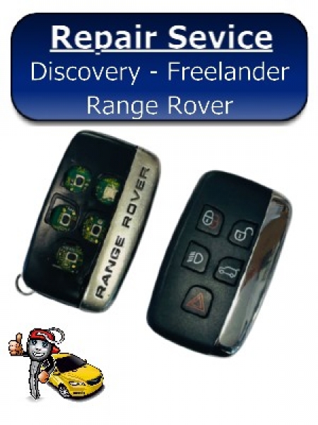 Freelander Discovery Range Rover Chrome Key Fob Repair Service